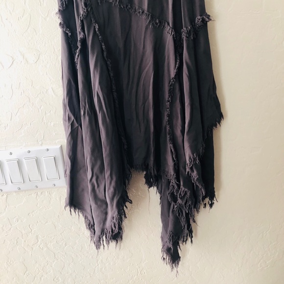 Intimately Free People Tattered grey dress Xs - Picture 5 of 8